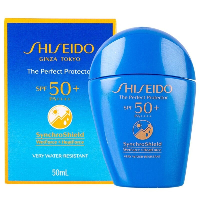 资生堂 SHISEIDO新艳阳夏臻效水动力防护乳液50ml SPF50+ PA++++