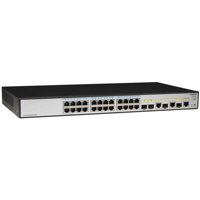 华为 HUAWEI S1720-28GFR-4TP 24口全千兆智能网管交换机