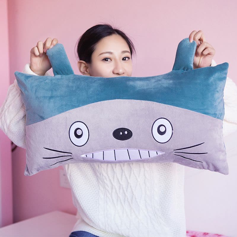 美帮汇学生睡觉抱枕靠枕床头靠垫大靠背公主情侣双人枕头大号可拆洗图片