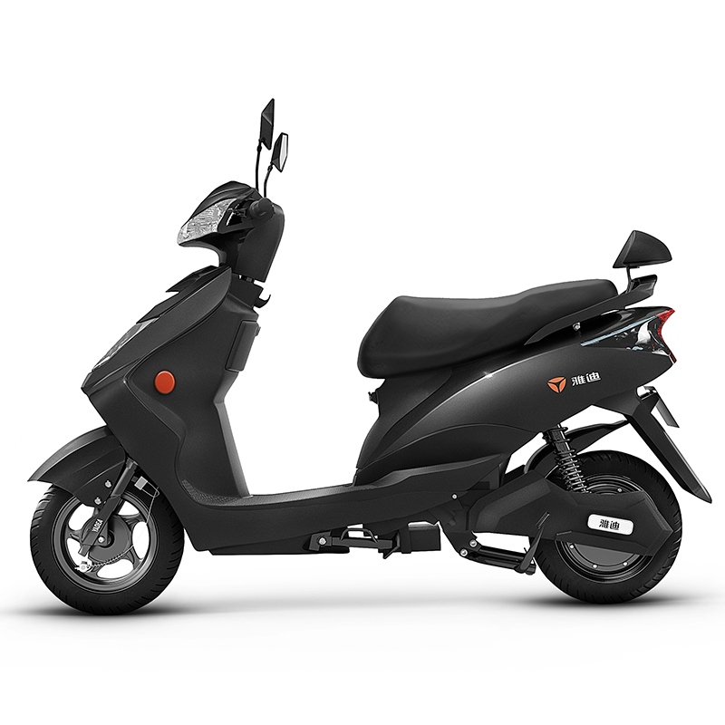 雅迪(yadea)新款豪华电动车豪战可选石墨烯电池轻便代步踏板车电瓶车