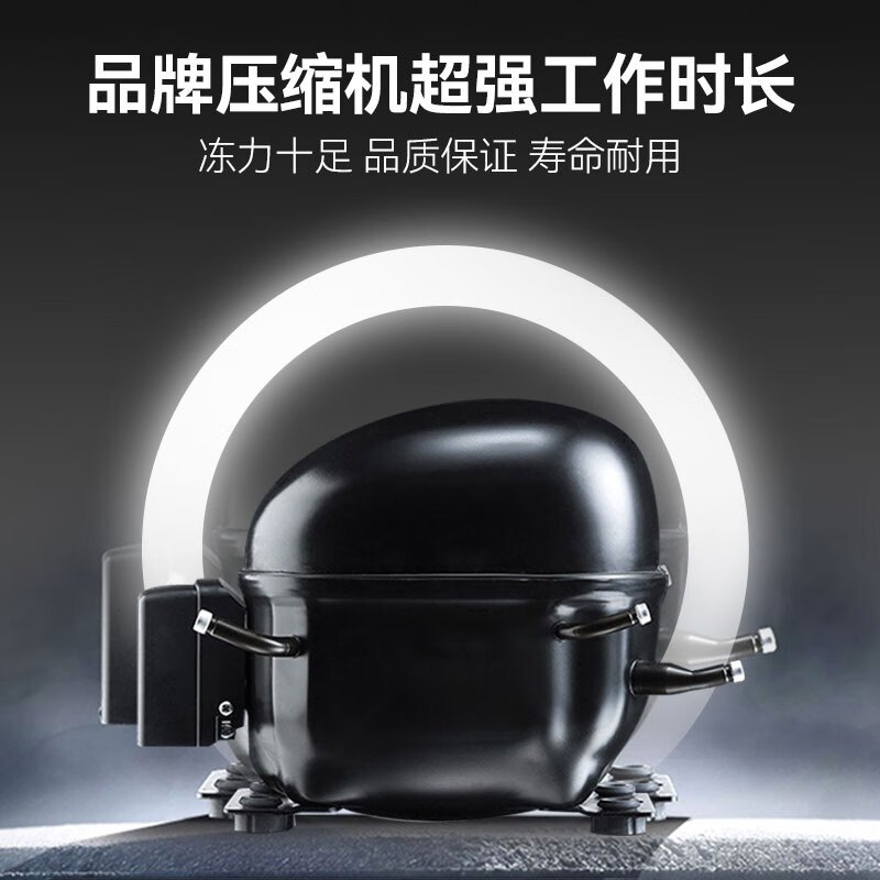 喜莱盛 冰柜 XLS-1576YH 顶开门 500L 无级 电子控温 灰色 直冷 0401011467&&
