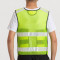 汇特益 安全指挥应急救援骑行马甲反光背心 马甲 荧光黄 170