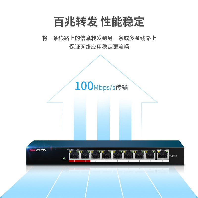 海康威视 B-DS-3E0109P-E 监控器材配件