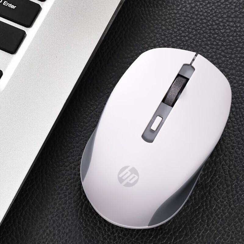惠普 HP 无线鼠标 S1000 Plus 无线2.4GHz 白色