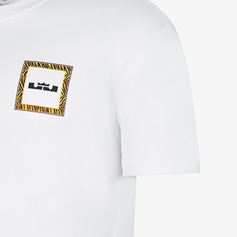NIKE 耐克男装运动休闲圆领短袖T恤 白色 DQ1882-100