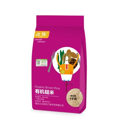 北纯 有机黑土杂粮 糙米 1kg/袋 米面粮油 杂粮 五谷杂粮 粗粮 八宝粥 腊八粥 杂粮粥(真空包装)