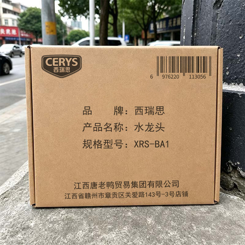 西瑞思 冷热双孔入墙水龙头 XRS-BA1 个高清大图