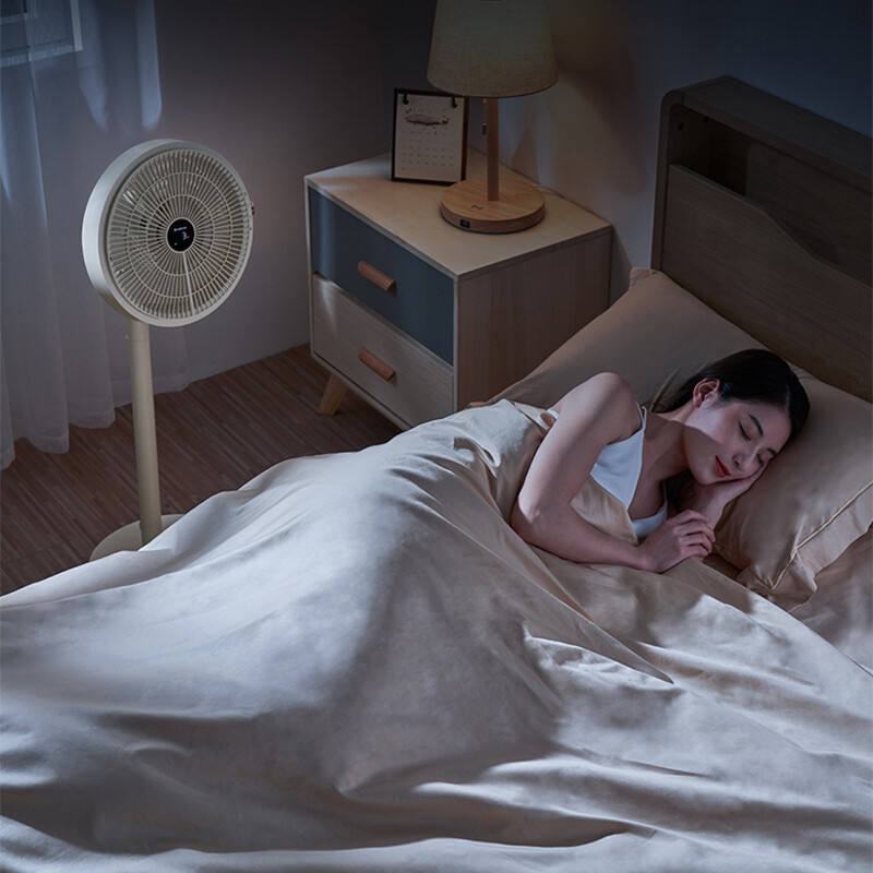 艾美特 (Airmate) 空气循环扇 CS30-RD37智能温感直流变频遥控32档风速电风扇家用 台立两用落地扇高清大图