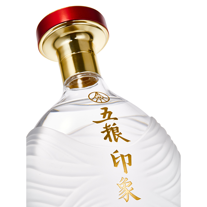 五粮液股份 送礼佳品 五粮印象·水晶装52度500ml*2瓶 浓香纯粮食白酒礼盒高清大图
