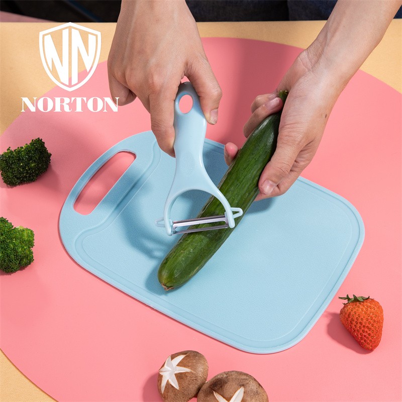 诺顿(NORTON) 5GDL004 砧板+多用剪刀+水果刀+刨皮器 迪伦厨房小帮手套装高清大图