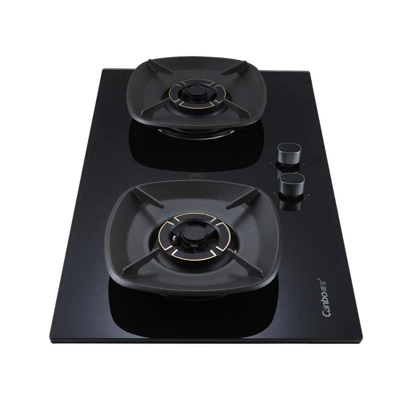 康宝燃气灶(天然气) 家用超一级能效5.2KW 嵌入式台式两用灶具 聚能环钢化玻璃面板灶具JZT-Q252-B316高清大图