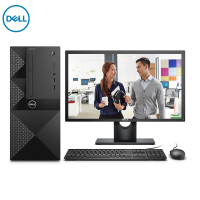 戴尔(DELL)Vostro 3669-R24N8电脑整机21.5英寸显示器(i5--7400 8G 1T 2G独蓝牙)
