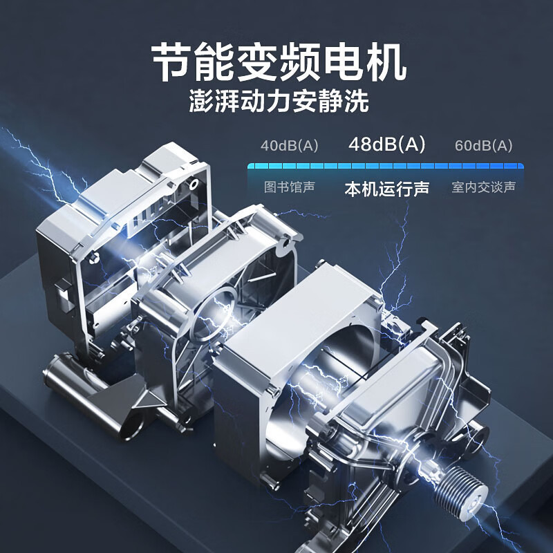 [苏宁自营]小天鹅洗衣机滚筒全自动带洗烘一体10KG大容量1.1洗净比智能节能省时TD100V23PRO 国家补贴20%