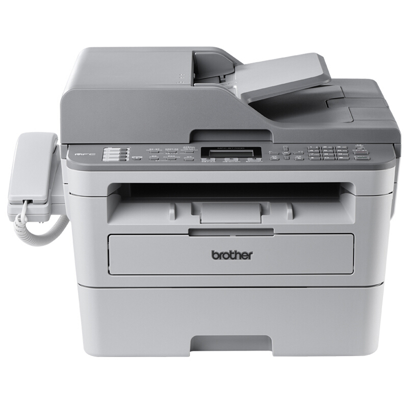 兄弟(brother)MFC-B7700D 黑白激光多功能一体机 灰色 按需供粉(复印/扫描/传真/双面打印)