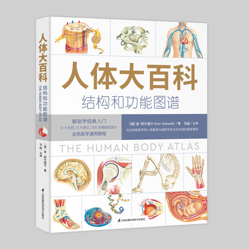 [M]人体大百科 结构和功能图谱-9787571306441高清大图