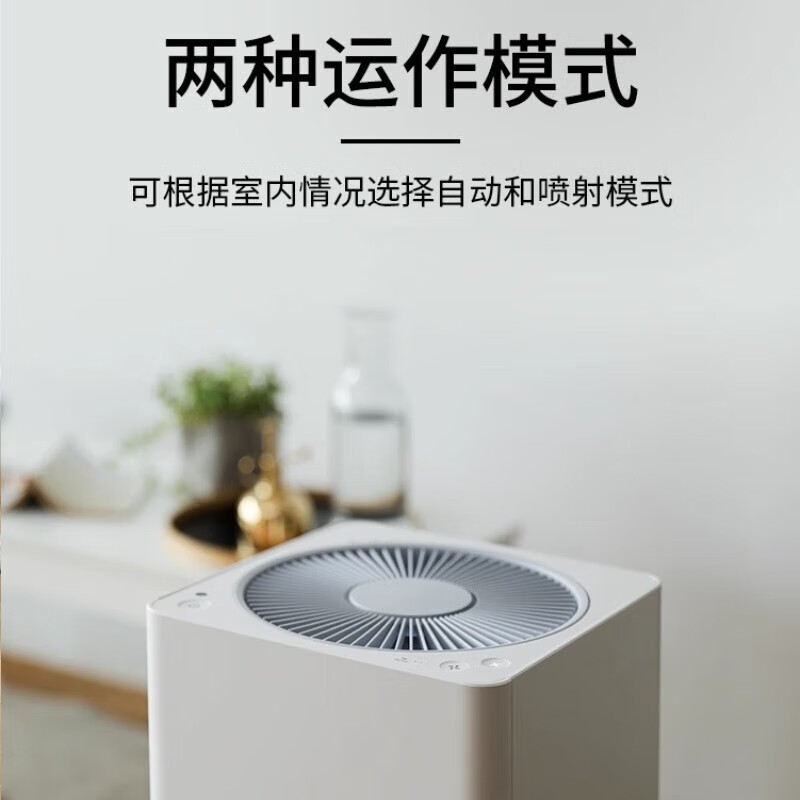 巴慕达(BALMUDA)空气净化器白色 除甲醛除异味除菌除雾霾除尘3M除过敏源多重净化孕妇婴儿家用卧室智能 白色高清大图