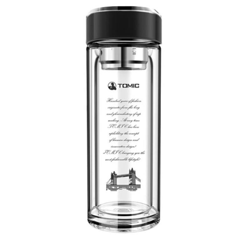 特美刻(TOMIC) 双层玻璃杯 360ML TG9502G