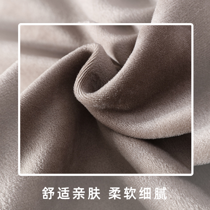 啄木鸟加绒加厚一体绒毛衣男2024冬季新款内搭保暖针织打底衫款款高清大图