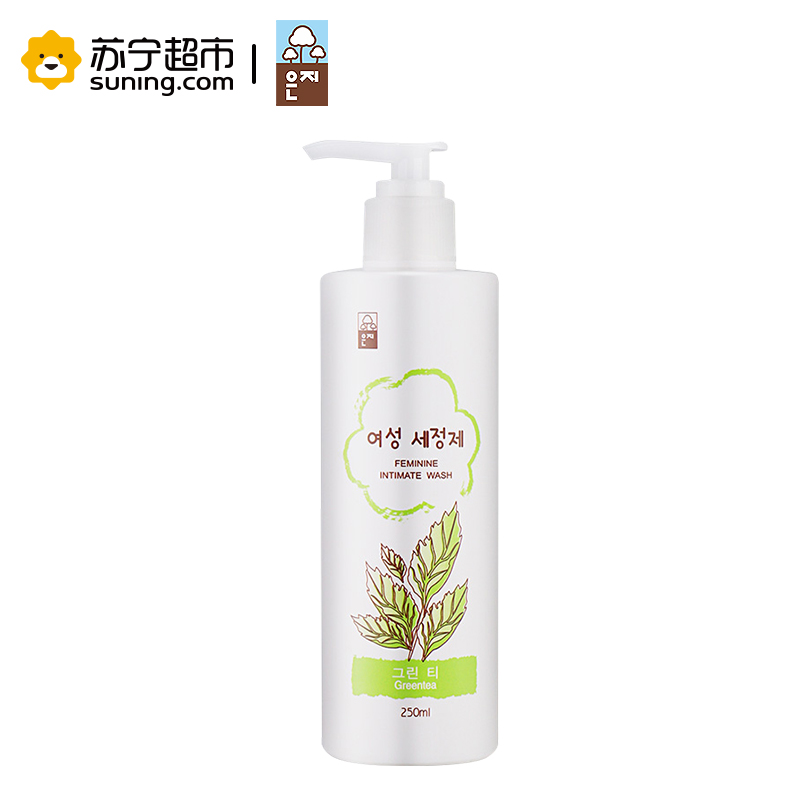日本进口恩芝绿茶护理液250ml 呵护女性异味止痒 滋润清洁