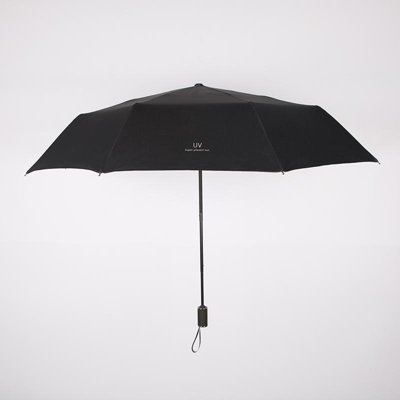 晴雨两用雨伞男女神简约折叠森系复古太阳伞韩国小清新纯色防晒伞