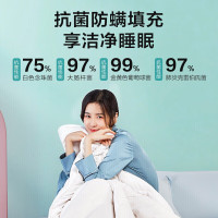 罗莱家纺 被子被芯50%大豆纤维抗菌四季被 白色 200*230cm(BY)