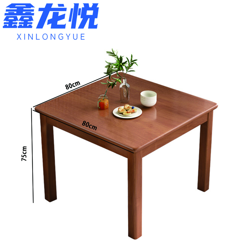 鑫龙悦桌子80*80cm张高清大图
