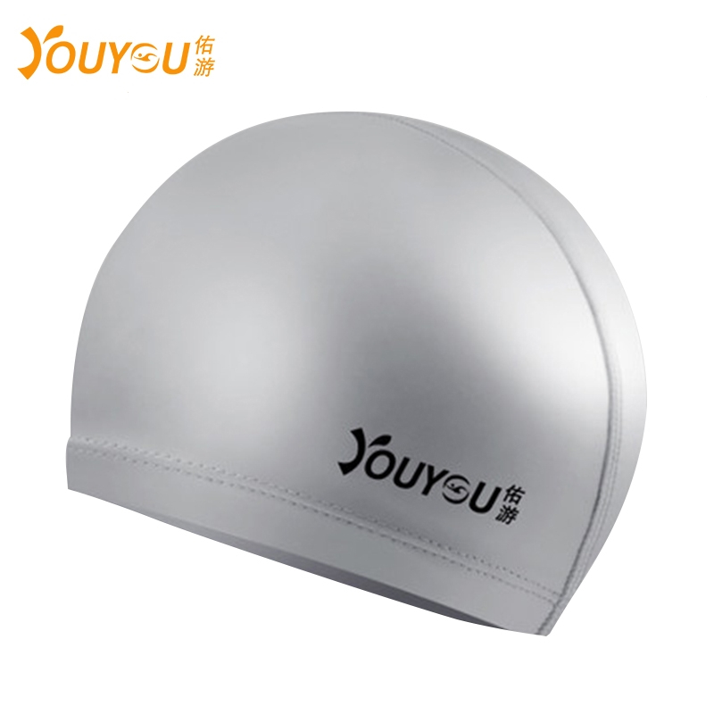佑游泳帽男士成人不勒头时尚舒适大号护耳游泳馆比赛训练专业装备