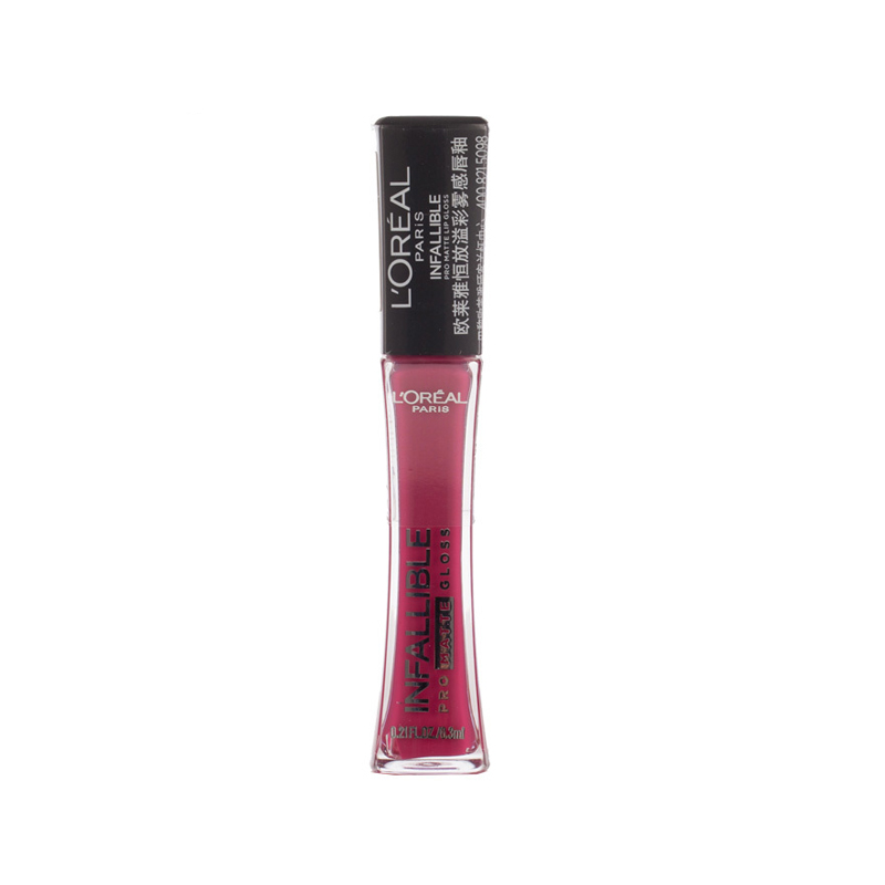 欧莱雅(LOREAL)恒放溢彩雾感唇釉 304花火 6.3ml 润唇;显色 红色系 口红 856900477高清大图