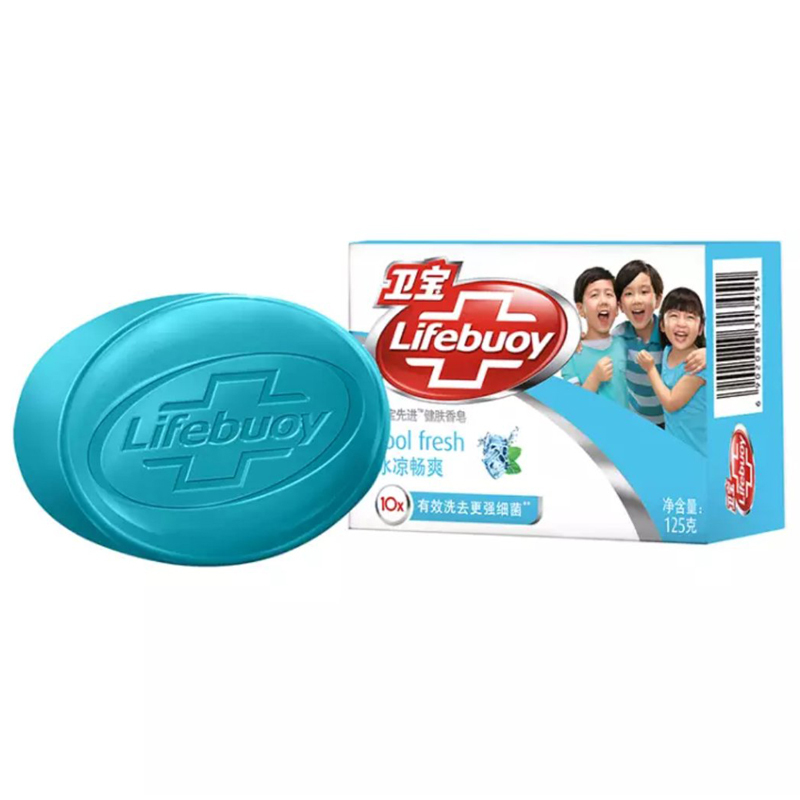 卫宝(Lifebuoy)先进除菌香皂 冰凉畅爽125g