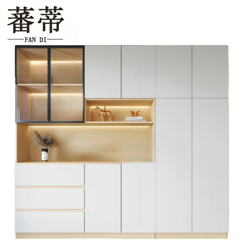 蕃蒂 .收纳柜2.4米 台