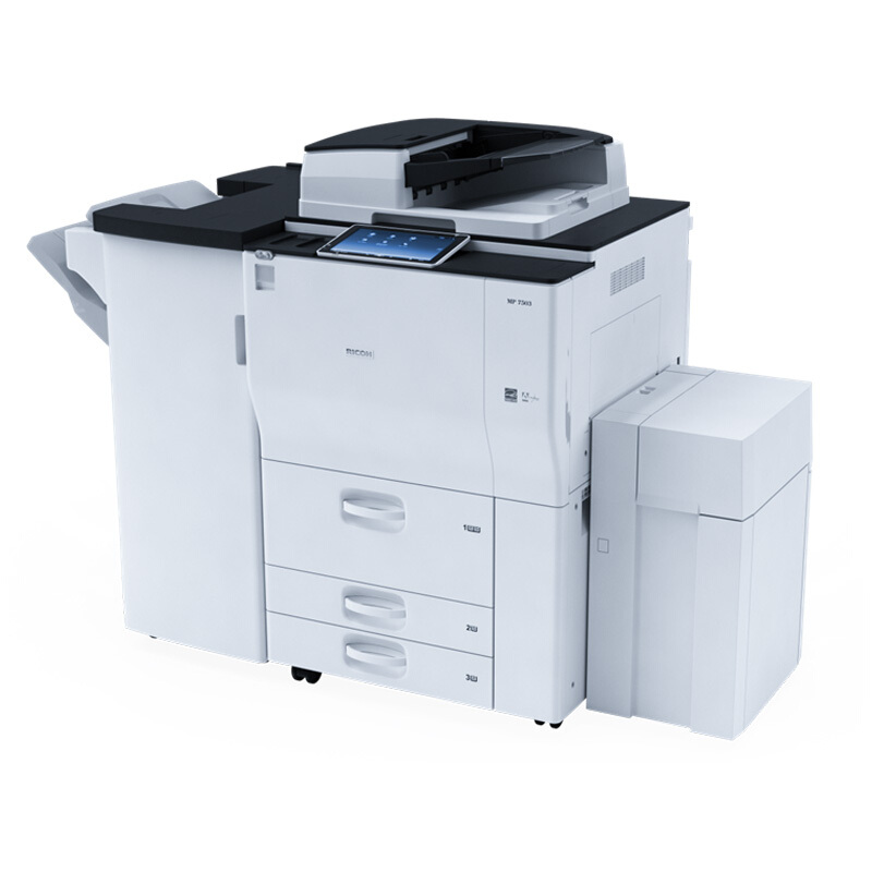 理光(Ricoh)MP9003SP高速复印机(主机+送稿器+小册子装订器)高清大图