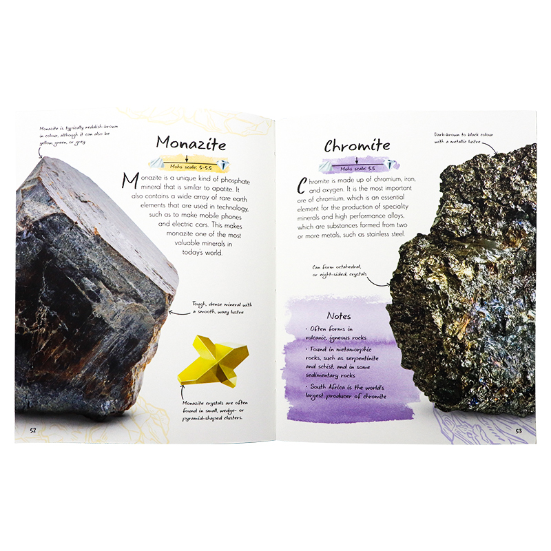 [正版]DK典藏博物馆系列 岩石与矿物选集 英文原版 An Anthology of Rocks and Minera高清大图