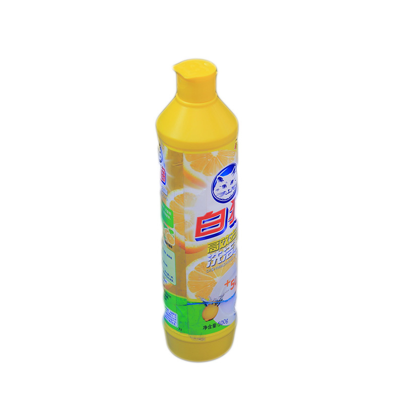 白猫 去油高效黄瓶柠檬洗洁精500g（单位：瓶）