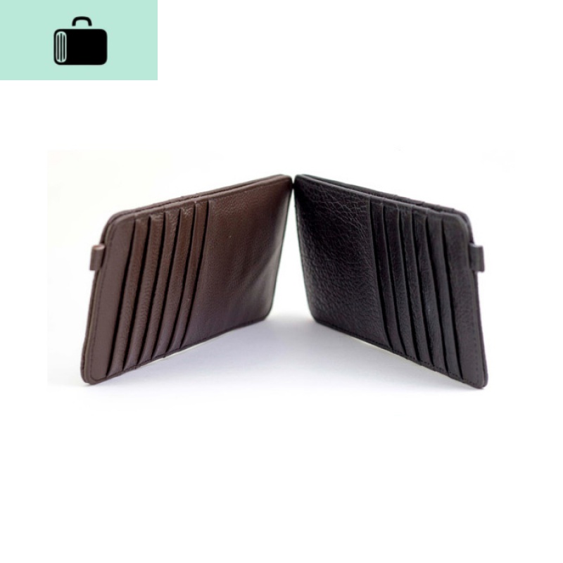 卡包多卡位 银行卡夹卡套男士女士情侣钱包牛皮大容量韩版超薄NEW LAKE高清大图