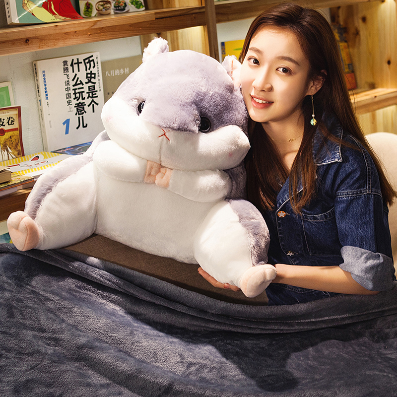 抱枕/腰靠-仓鼠腰靠椅子护腰枕靠枕靠背靠垫公腰枕垫