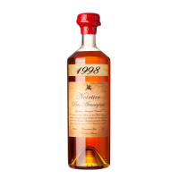 诺瓦迪同龄酒 1998年份 法国雅文邑白兰地700ml 原瓶进口洋酒 礼盒装 收藏酒 生日酒 年份酒