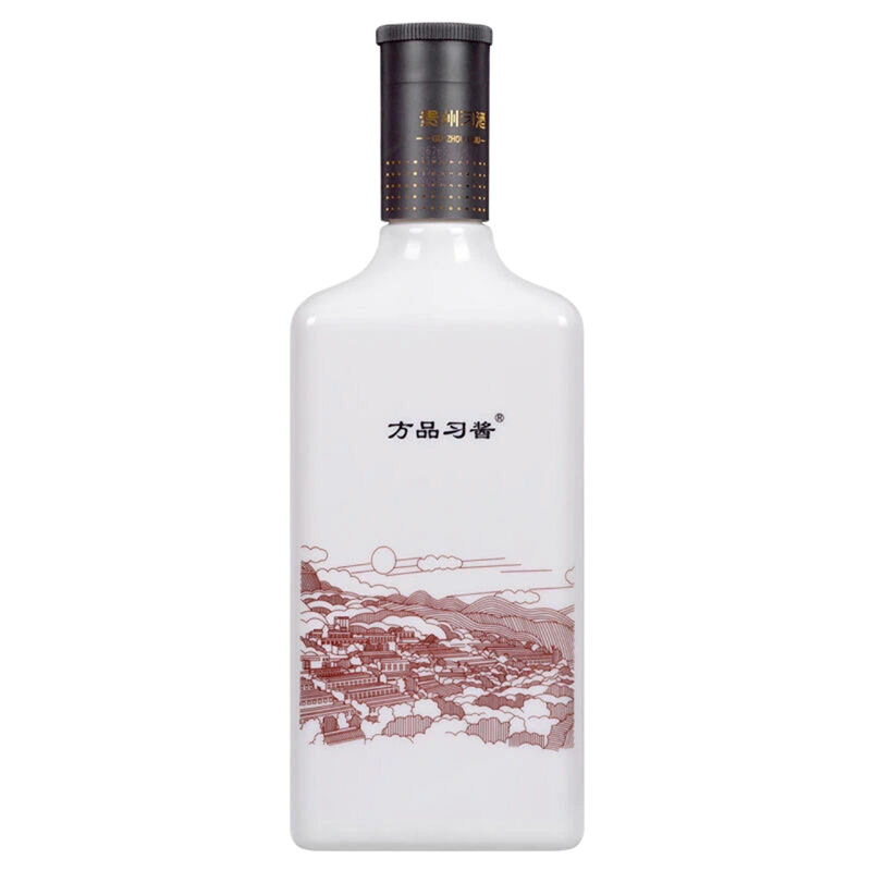 习酒 53度 方品习酱 酱香型白酒 500mlx12整箱装
