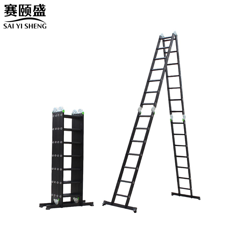 赛颐盛 四折七步梯5mm厚度2450*620*3900mm个
