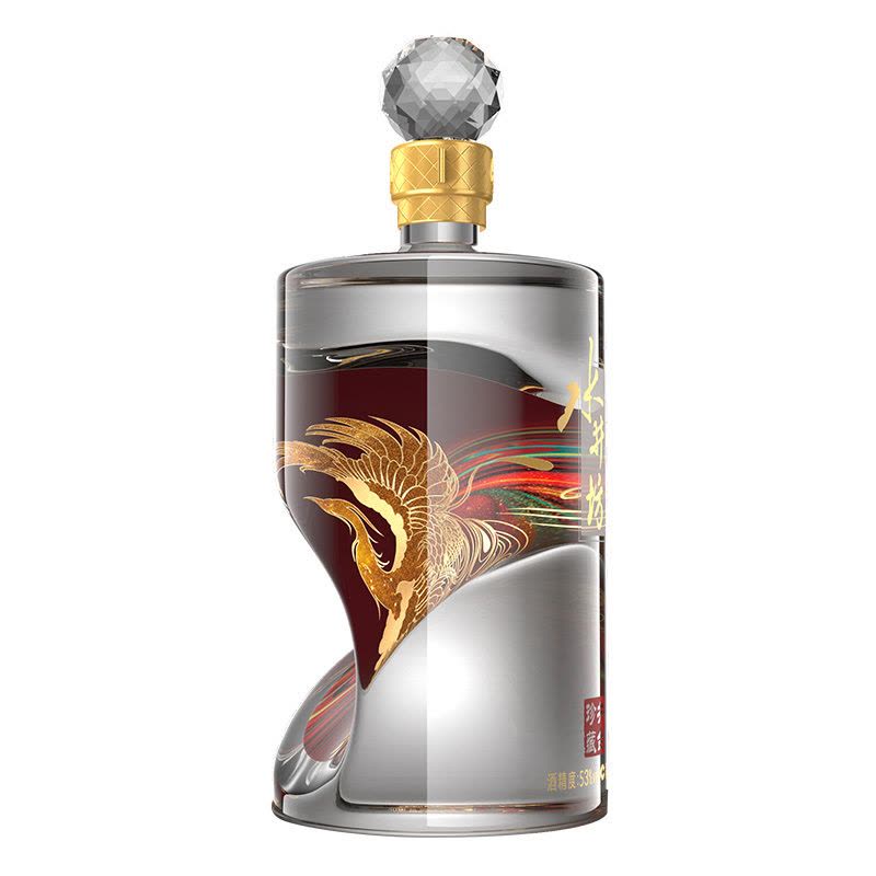 水井坊·井台珍藏(凤)53度1000ml 浓香型白酒单瓶礼盒装【价格图片品牌