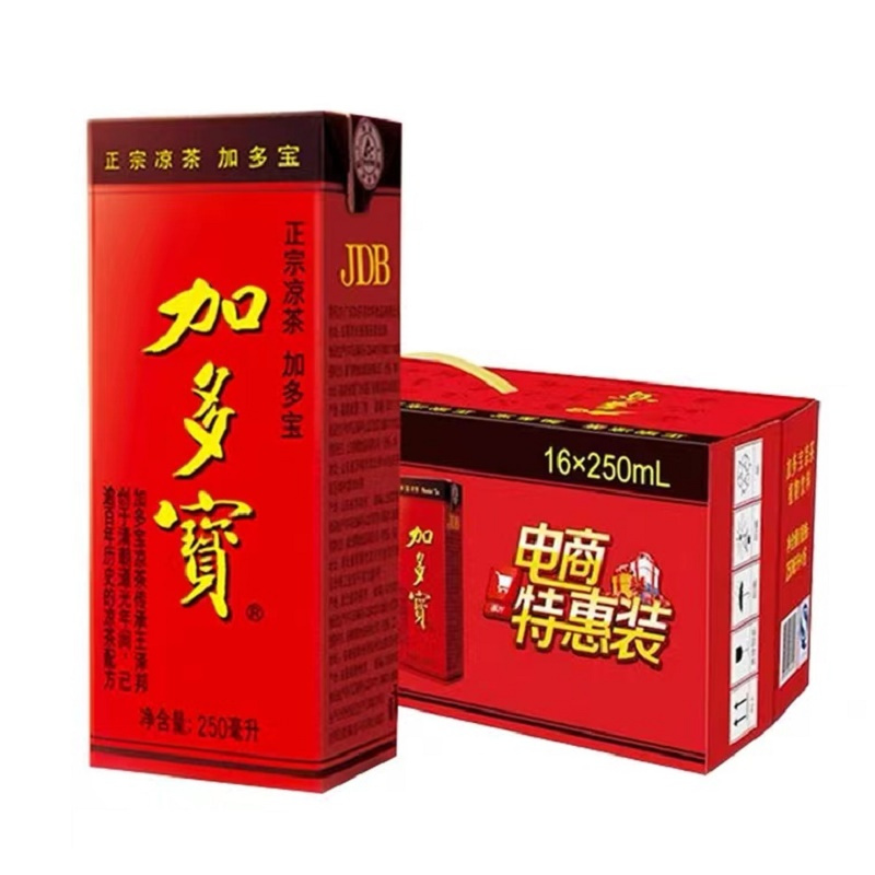 加多宝 植物凉茶饮料 盒装 250ml/盒