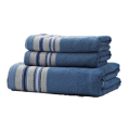 恒源祥 竹纤维浴巾三件套（兰）HYX041MJ 70*140cm