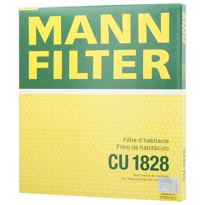 曼牌(MANNFILTER)空调滤清器/空调滤芯/空调滤CU1828(花冠/花冠EX/力狮/傲虎)