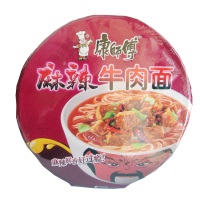 康师傅经典方便面整箱 麻辣牛肉面105g*12桶