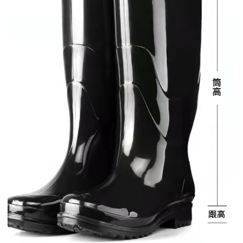 丰泽睿 中美/远达雨靴耐油耐酸碱耐磨男女套鞋雨靴