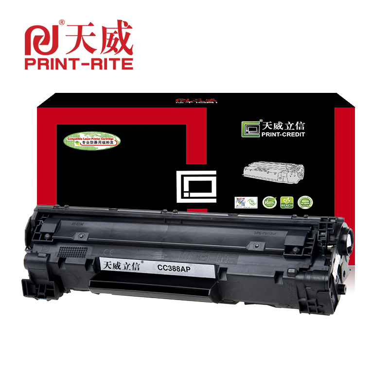天威立信适用于HP-1007(CC388A)-天威立信黑硒鼓带芯片