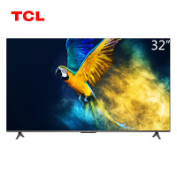 TCL 32V6E 32英寸 全高清智能网络WIFI全面屏液晶平板电视机 枪色 官方标配