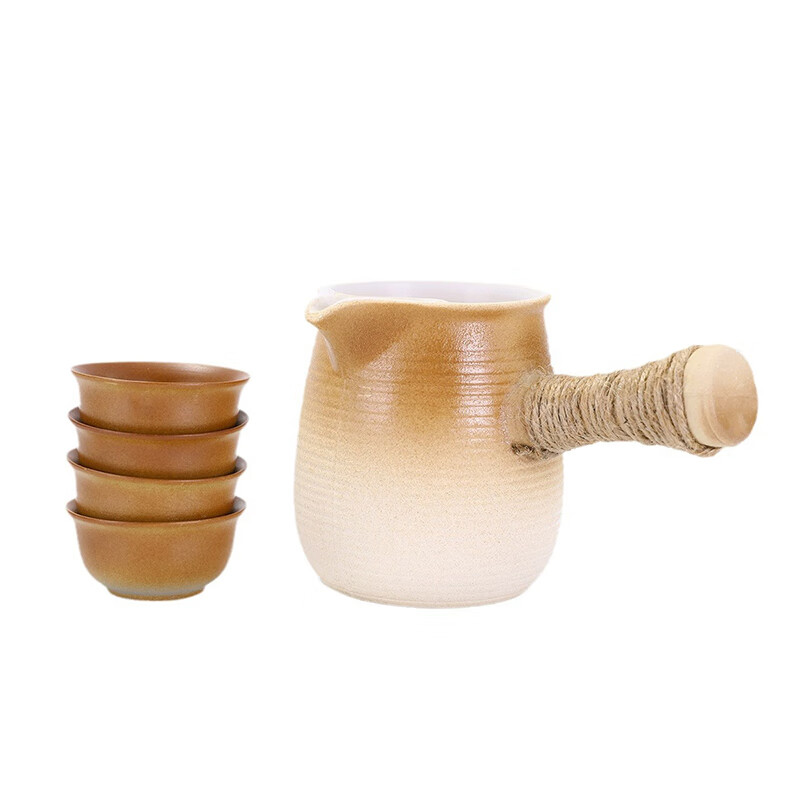 翰乐围炉煮茶多功能电围炉家用煮茶器电烤炉煮茶壶罐罐茶具 智能控温电围炉BY-03+煮茶罐400ml+4个水杯-套装