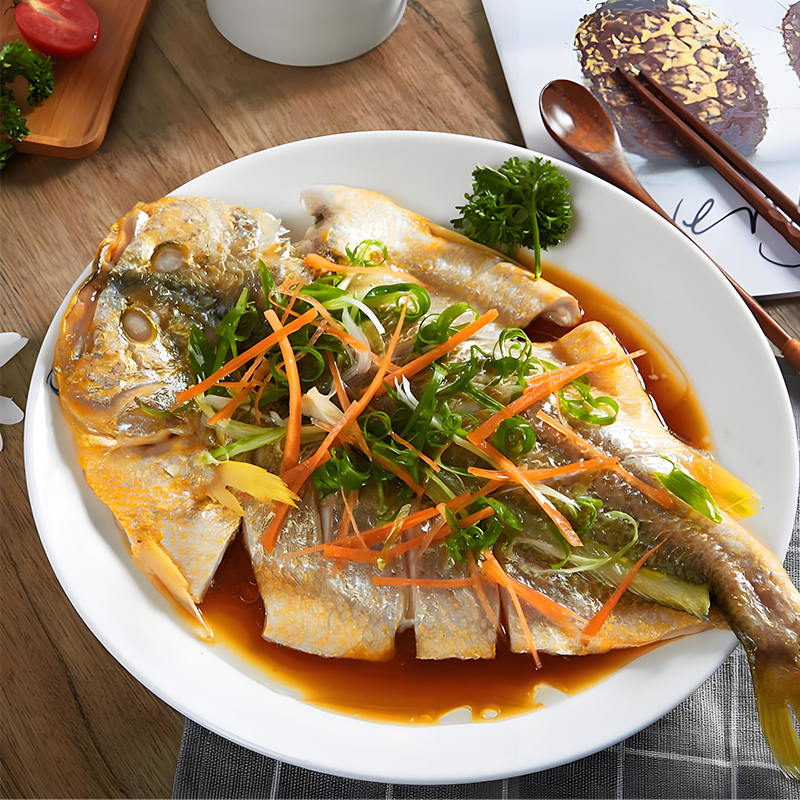 星龙港 鲜活捕捞大黄鱼礼盒 （1500g单条装）高清大图