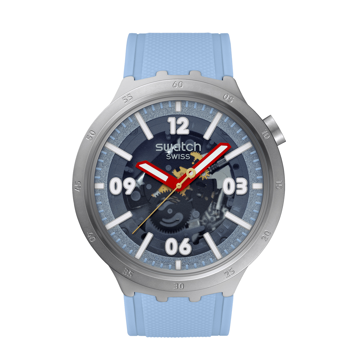 斯沃琪(Swatch)瑞士手表BIG BOLD 节日礼物时尚石英表 大胆时刻SB07S122