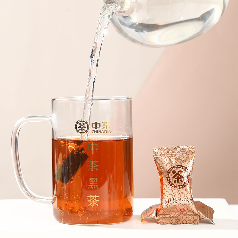 中茶 湖南安化黑茶 中茶小茯砖 盒装 105g